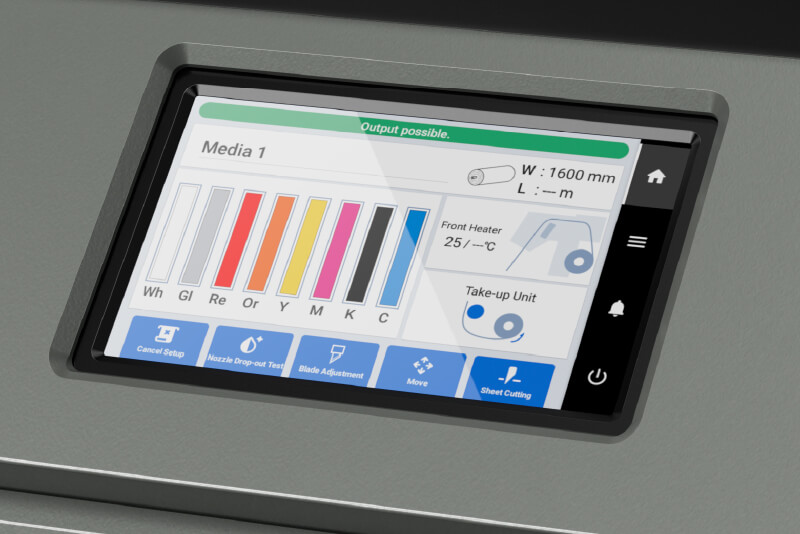 Roland UG-642 touch panel
